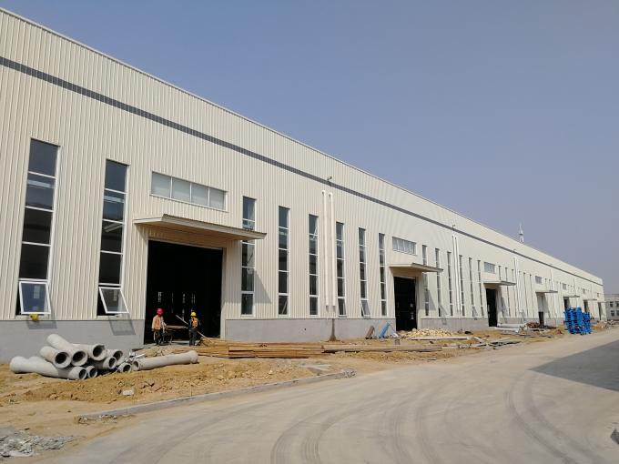 Metall-Stahl-Struktur-Gebäude Vorfertigung Großspannbau 0
